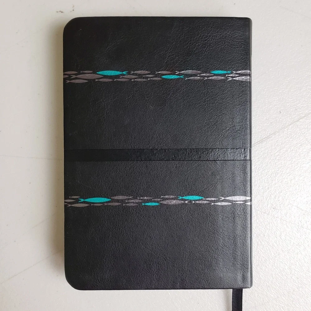 The Chosen Presents A Blended Harmony of the Gospels CSB Faux Leather Black 2022